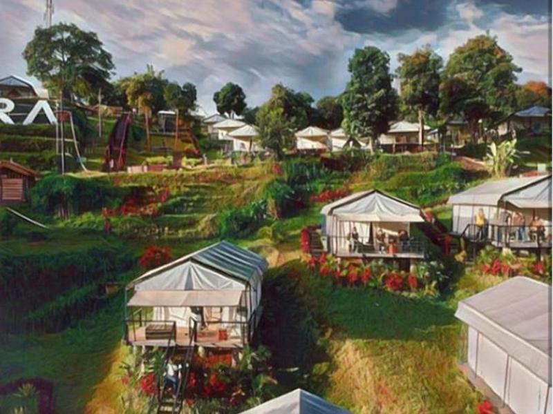 Trizara Resorts - Glam Camping Лембанг Екстер'єр фото